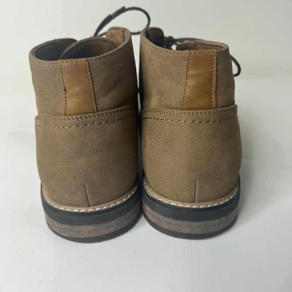 Hawker Rye Chukka Boots Mens 13 Brown Nubuck Lace Up Career Casual